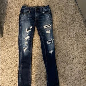 American eagle crop jeggings